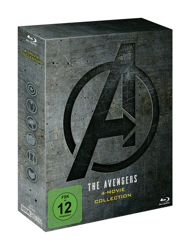 The avengers movie - 4-movie, blu-ray