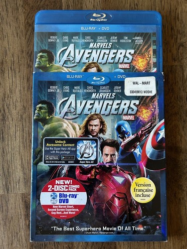 The avengers blu ray dvd - the, (blu-ray/dvd