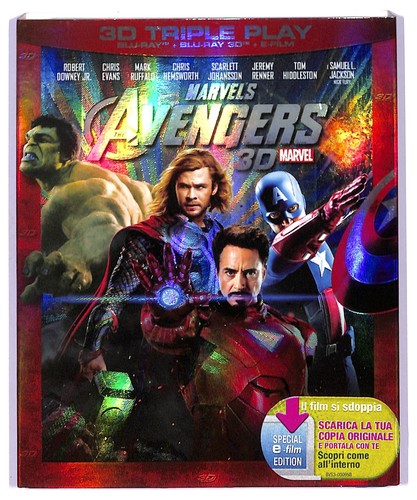 The avengers blu ray - the, 3d
