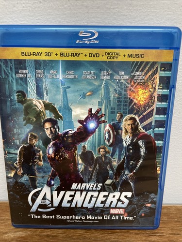 The avengers blu ray dvd - the, (blu-ray/dvd