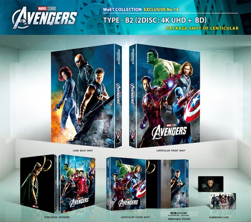 The avengers blu ray - [blu-ray], 4k+2d
