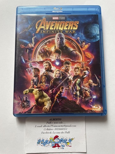 The avengers infinity war blu