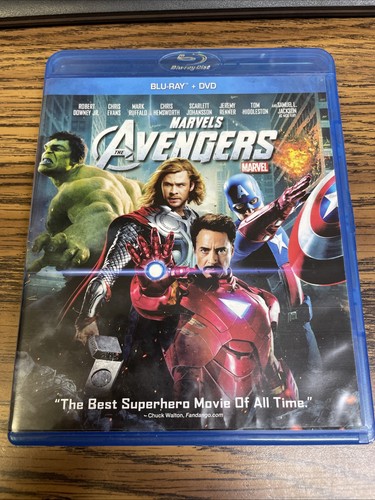 The avengers blu ray - avengers, (blu-ray/dvd